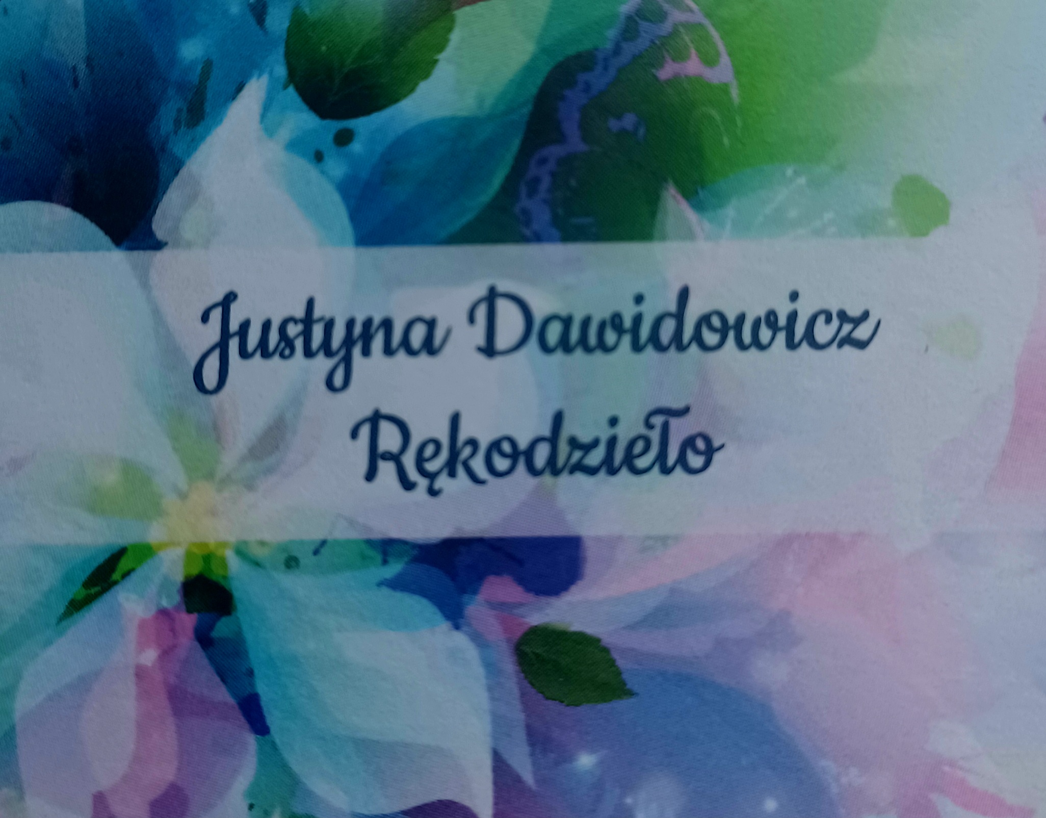 Justyna Dawidowicz Rękodzieło